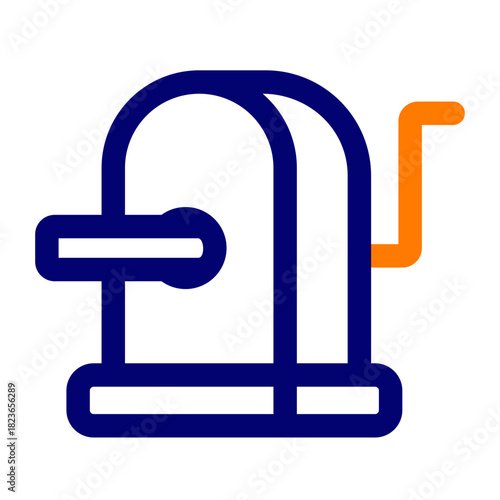 pencil sharpener duotone icon