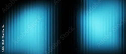 Ribbed glass texture blending from sea blue to light blue, creating a vibrant, high-energy look perfect for music covers or modern web design.