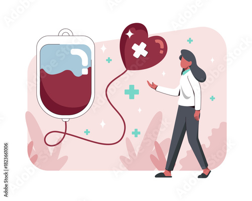 Heart Balloon With Bag