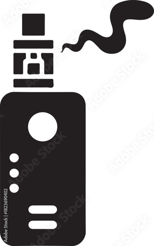 Vape mod vector icon