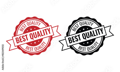 Red Black Seal Quality Set