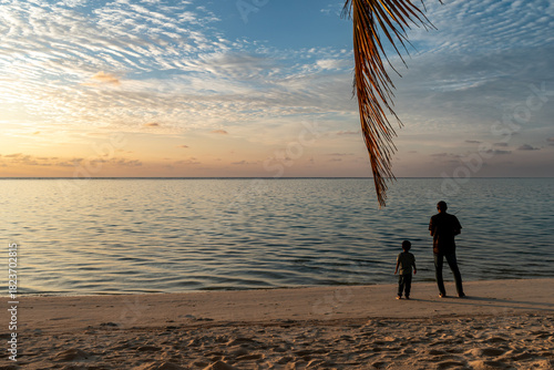 Tropical Beach Paradise in Mathiveri, Maldives