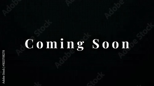 The Anticipated Arrival A Journey into the Unknown and Exciting Future of 'Coming Soon' Experiences 4K Motion Animation