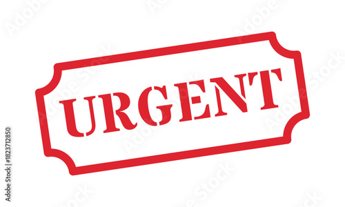 Red URGENT stamp icon indicating immediate high-priority action
