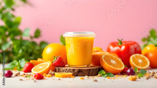 juice and fruits