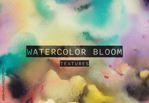 Bloom Watercolor Textures