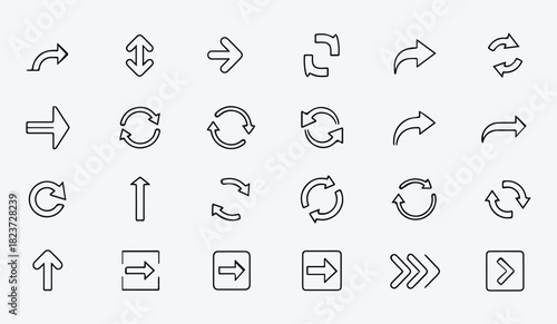Ultra Clean Arrow Icon Framework