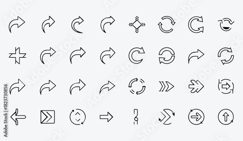 Refined UI Direction Arrows Pack