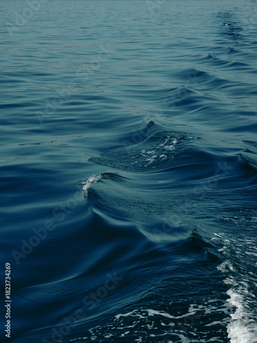 water surface with ripples