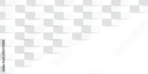 Abstract halftone white and grey background. Design decoration concept template layout wallpaper