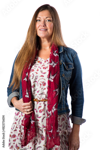 Woman in her forties