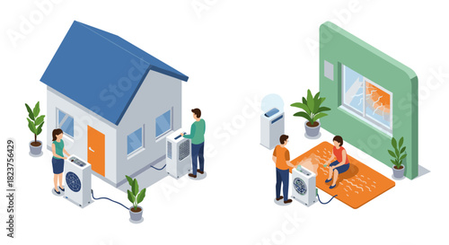 Smart home climate control: efficient heating and cooling with modern devices