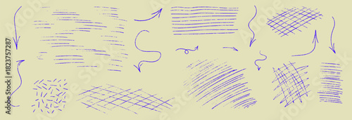 Textured crayon marks set a kid mood over a light grid, repeating check touches while crayon strokes form a warm kid aesthetic with balanced check and arrow