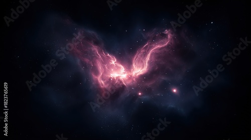 Breathtaking Cosmic Nebula with Dynamic Particle Effects – Vivid Interstellar Gas, Glimmering Stardust, and Swirling Luminescent Particles that Bring Otherworldly Depth to Space-Themed Creations.
