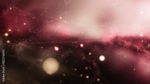 Breathtaking Cosmic Nebula with Dynamic Particle Effects – Vivid Interstellar Gas, Glimmering Stardust, and Swirling Luminescent Particles that Bring Otherworldly Depth to Space-Themed Creations. 