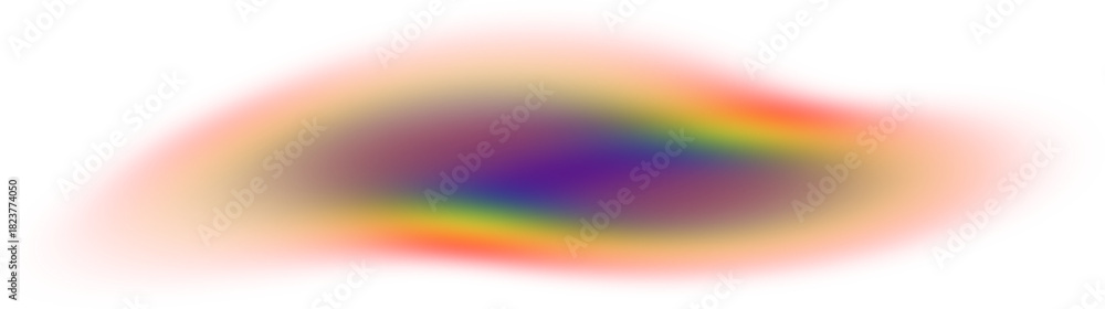 Obraz premium Abstract smooth rainbow gradient wide spectrum with blur