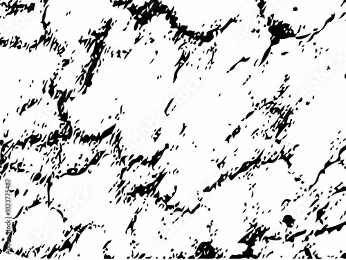 White black grey concrete wall, floor with cracks, texture background, cracked paint. White Surface Texture In Pieces. Grey plaster facade house wall with dark cracks


