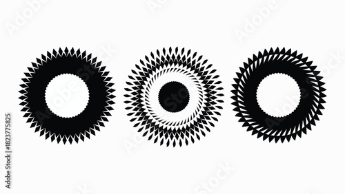 Circular Patterns Abstract Design