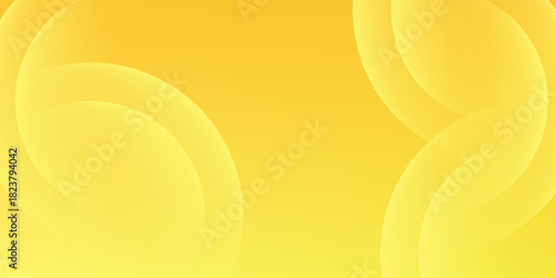 Composition of liquid yellow gradient shapes. For presentation design. Vermilion base for websites, print, banners, wallpapers, business cards, brochures, banners, calendars, graphics.