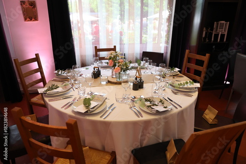 table, diners, mariage, décor, assiette, intérieur, célébration, décoration, coutellerie, fourchette, recéption, luxe