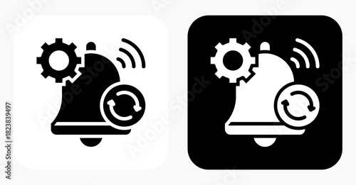 Auto Notification black and white icon