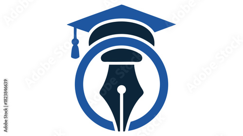 Education and writing icon concept