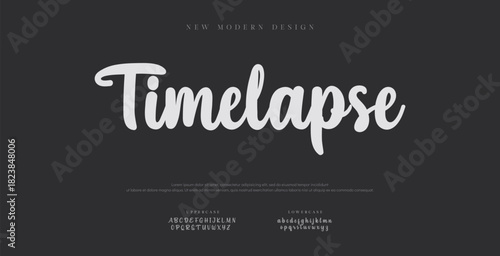 Tech font letter set. Luxury vector typeface for company. Modern gaming fonts logo design.