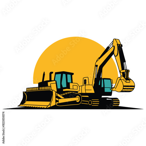 Earthmoving machinery vehicles