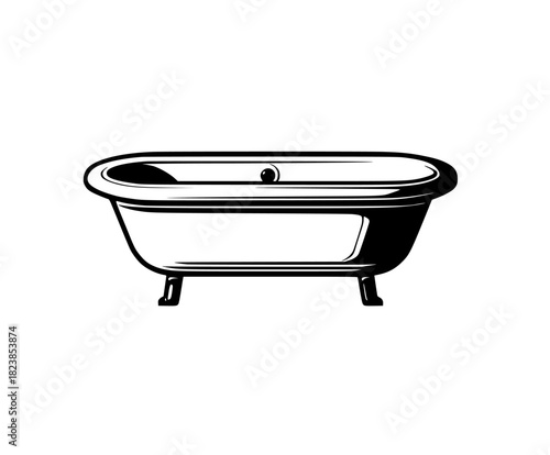 soothing scene tranquility cleanliness | Clean, isolated vector art for creative projects.