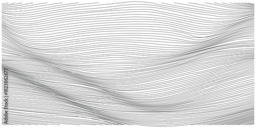 Fractured Line Art Texture with Broken Segments Simulating Digital Collapse and Error