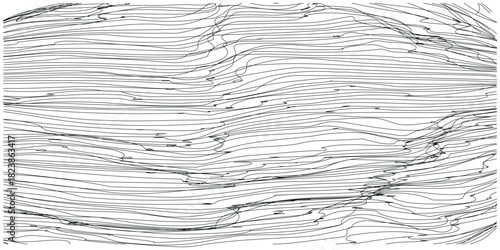 Chaotic Messy Scribble Texture with Dense Intertwined Lines and Rough Edges