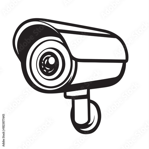 camera lens vector illustration