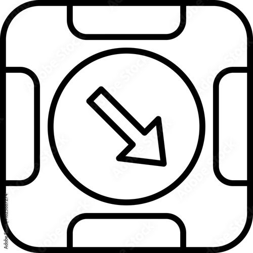 Diagonal Arrow Icon