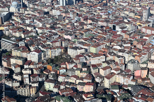 Top view of Istanbul city, Turkey
