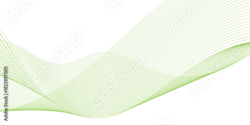 Modern abstract glowing wave background, illustration of articles and publications on technological trends and innovations, elegant festive line element, abstract modern background with wavy line.