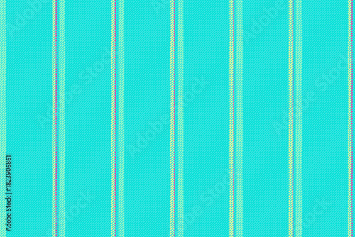Vimple texture background vector, choice seamless stripe vertical. String pattern lines textile fabric in teal and green colors.