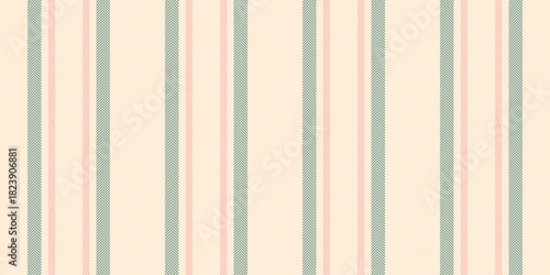 Web texture lines vertical, bedroom vector pattern fabric. Stage stripe seamless textile background in antique white and papaya whip colors.