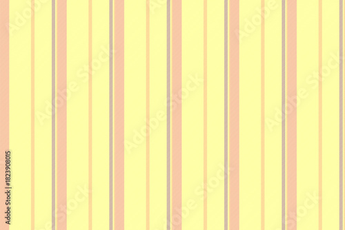 Rraphical fabric textile pattern, revival lines vector seamless. Sesert texture vertical background stripe in yellow and red colors.