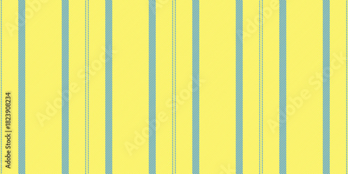 Soft seamless vector fabric, workshop background lines textile. Kingdom vertical texture stripe pattern in yellow and bright colors.
