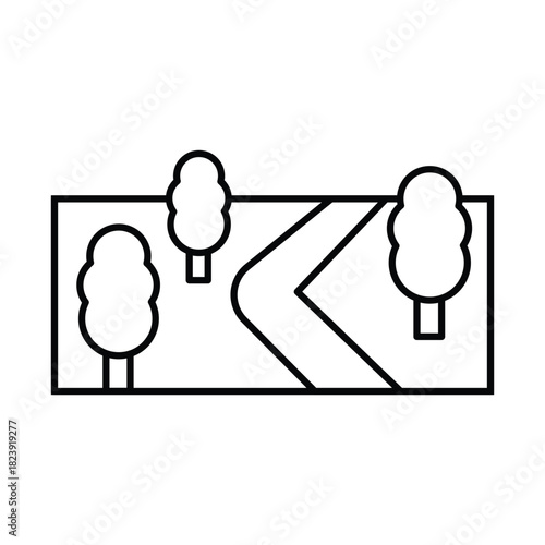 Garden Vector icon which can easily modify or edit