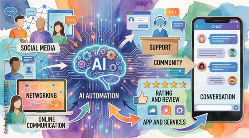 Ai Enhanced Ratings  Reviews  and Social Connectivity