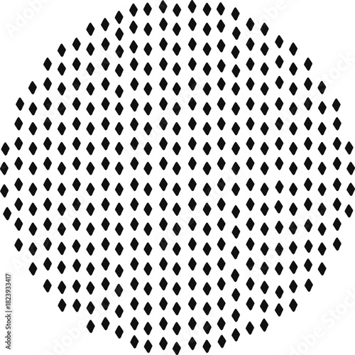 Abstract black diamond shapes repeating pattern background