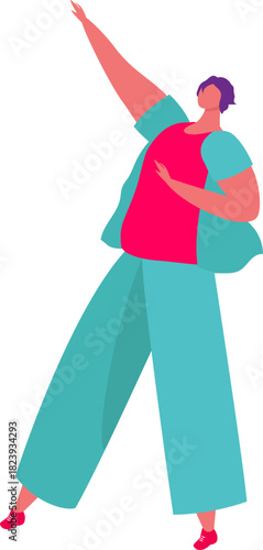 Person reaching up symbolizing aspiration, progress, and achievement