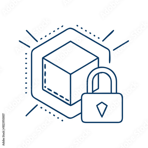 Tokenization security cube illustration for fintech developers and financial institutions in data protection solutions