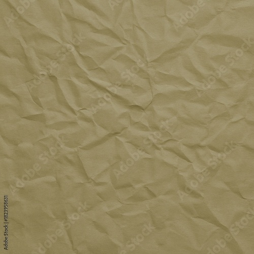 카키베이지_구겨진_종이_배경