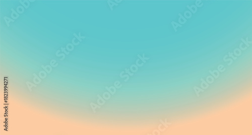 Abstract background with gradient of teal to orange colors.