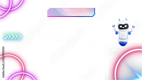 creative business types of icons ,3D Illustration of Data Analysis with Charts, Magnifying Glass, Gear, and Cloud Computing Icons