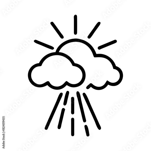 Epiphany Light beam icon