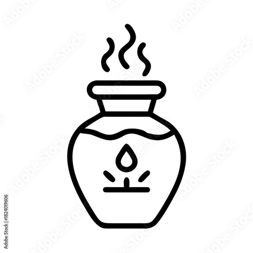 Epiphany frankincense jar icon