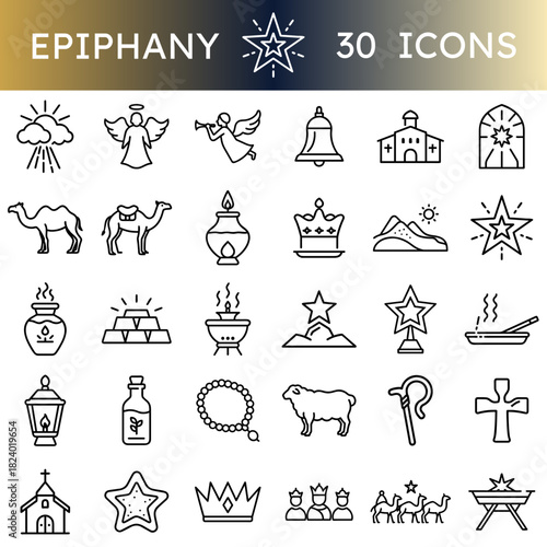 Epiphany themed icons 